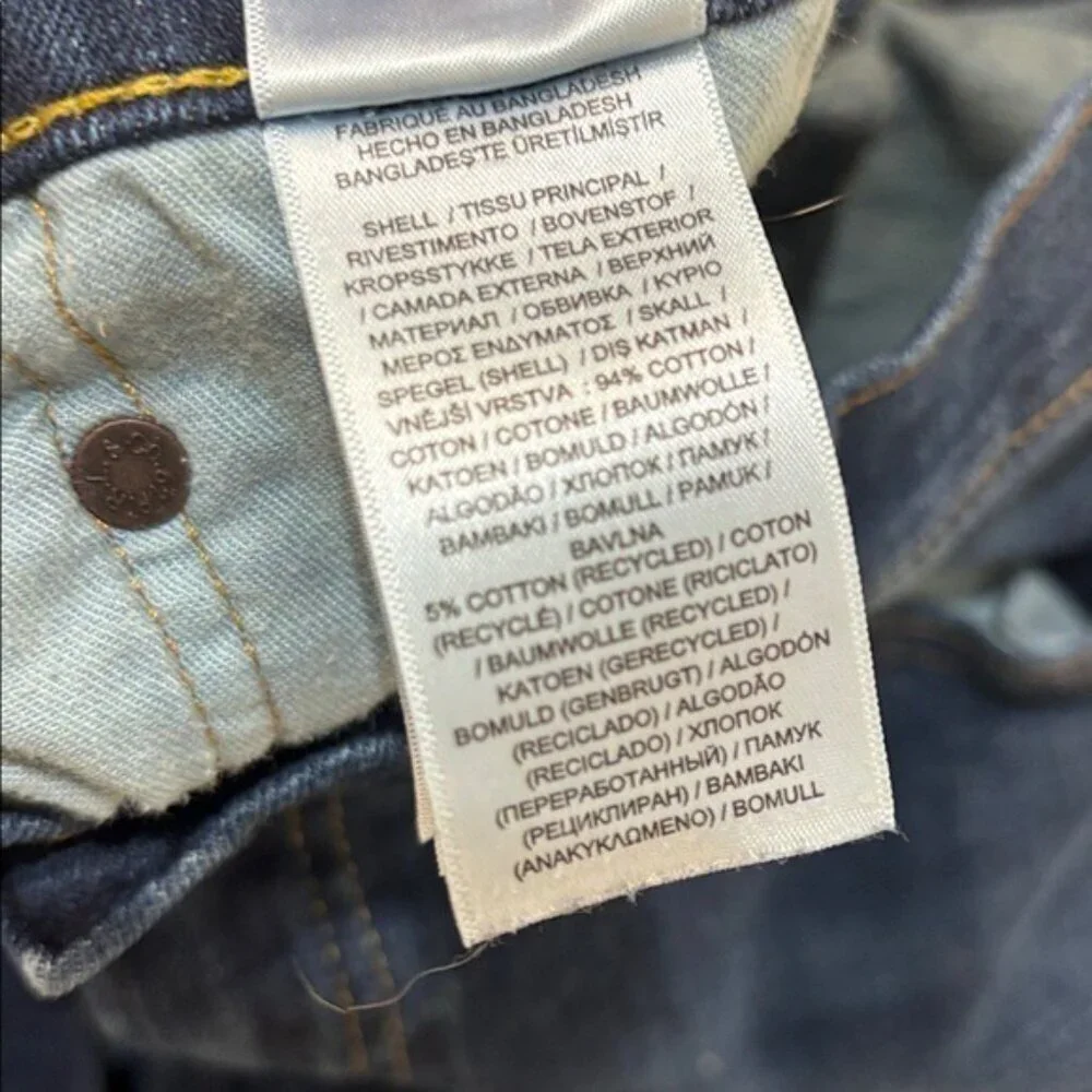 Polo Ralph Lauren Men's Deep Indigo skinny jeans size 36 x 34